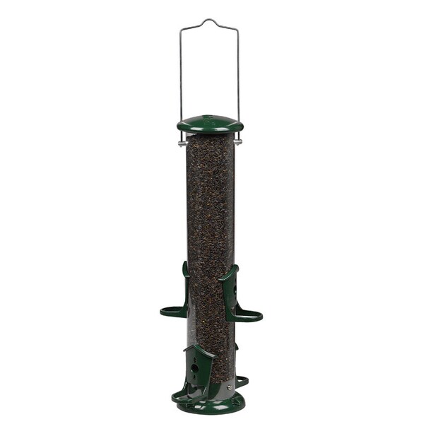 Audubon Finch 1.5 lb Metal Thistle Tube Bird Feeder 4 ports NATUBE1 - main